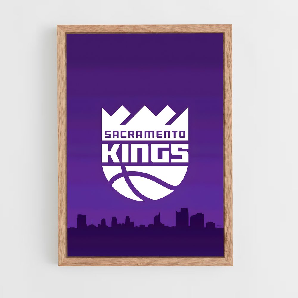 Poster Sacramento kings Center – affiche Basketball (vue 4)